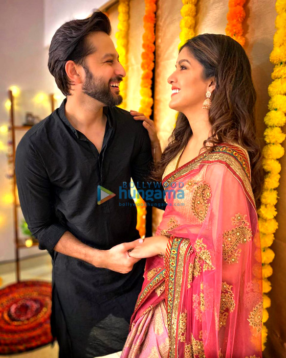 photos vatsal sheth and ishita dutta celebrate karva chauth at home 2