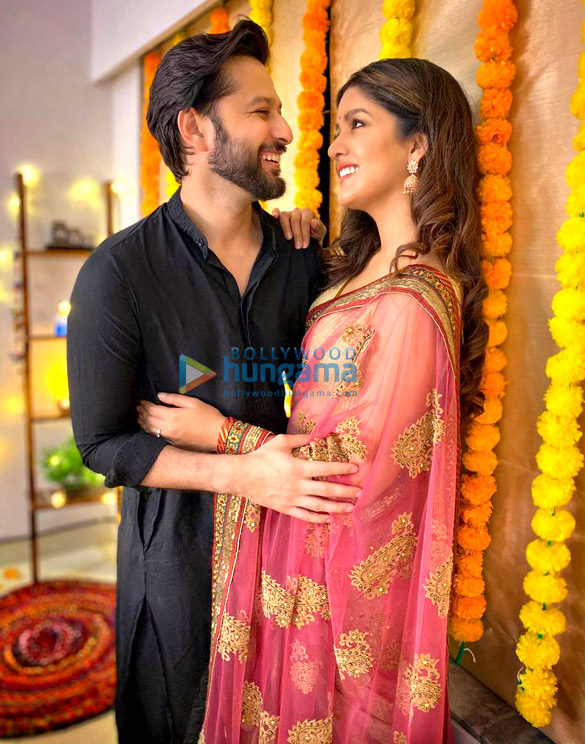 photos vatsal sheth and ishita dutta celebrate karva chauth at home 3