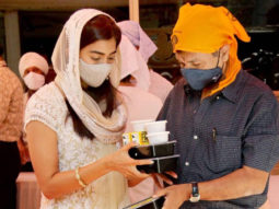 PICS: Pooja Hegde visits Gurudwara in Mumbai on the occasion of Gurpurab