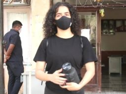 Sanya Malhotra spotted at Santacruz