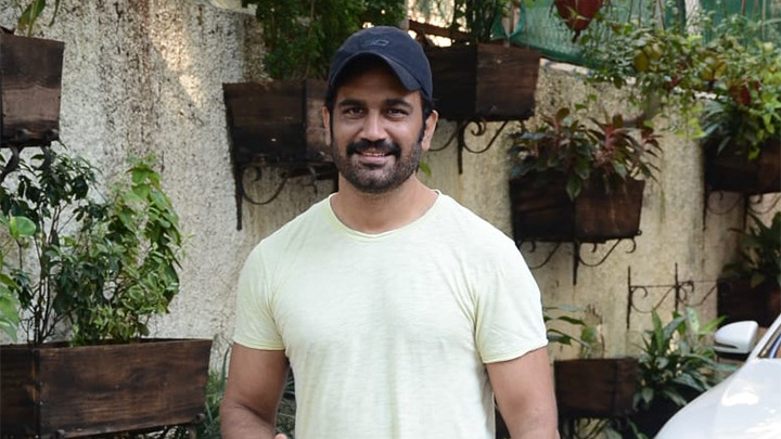 Sharad Kelkar spotted at Sunny super sound Juhu