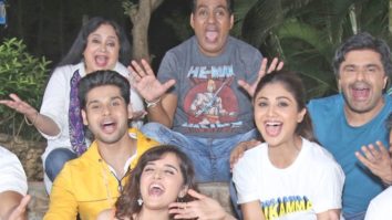 Shilpa Shetty, Abhimanyu Dassani join Sabbir Khan in celebrating Nikamma’s last day of shoot