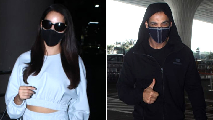 Spotted –  Nora Fatehi and John Abraham at Airport