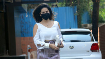 Sunny Leone spotted at Juhu salon