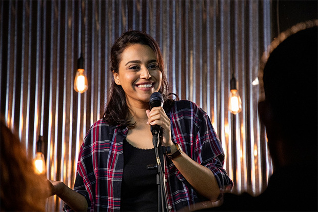 Swara Bhasker is on a quest to find her own voice in stand-up space in the first trailer of Netflix's series Bhaag Beanie Bhaag Swara Bhasker is on a quest to find her own voice in stand-up space in the first trailer of Netflix's series Bhaag Beanie Bhaag