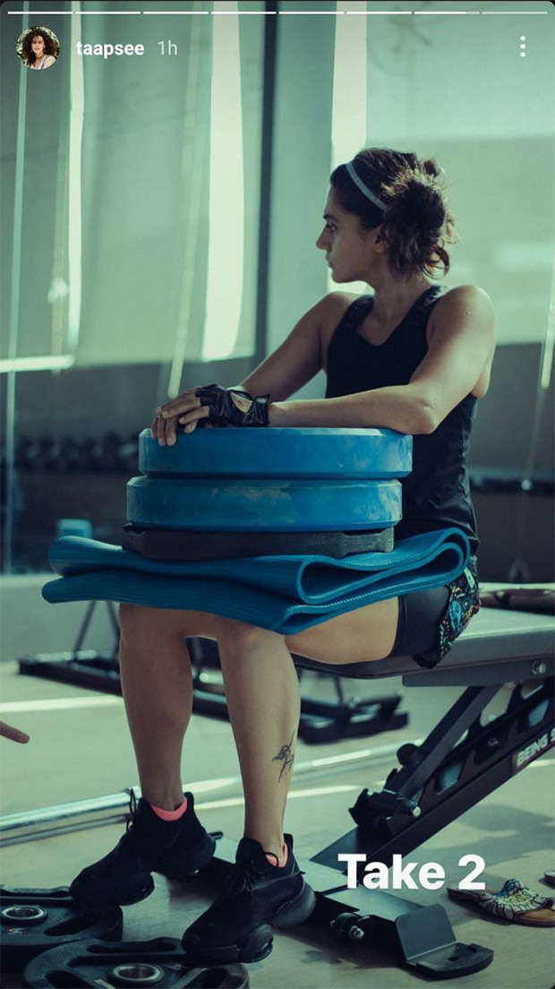 Taapsee Pannu's workout regime for Rashmi Rocket is pretty intense 
