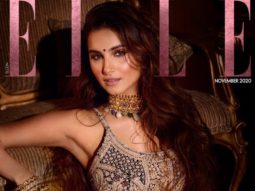 Tara Sutaria is true blue fashionista as she looks magnificent in regal lehenga on the cover of Elle India 