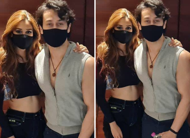 Tiger Shroff and Disha Patani grab a meal together, strike a pose with fans Tiger Shroff and Disha Patani grab a meal together, strike a pose with fans