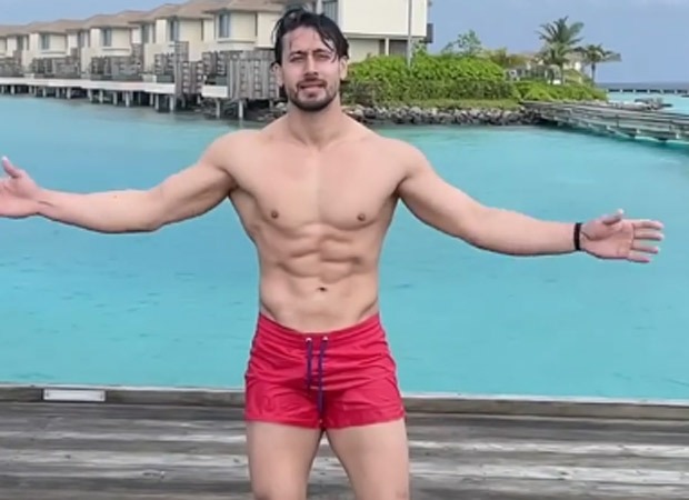 Watch Red Shorts Clad Tiger Shroff Does A Flawless Flip In The Ocean