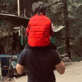 Arjun Kapoor captures Saif Ali Khan giving son Taimur a piggyback ride as they explore Dharamshala
