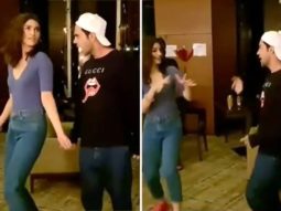 Rajkummar Rao and Kriti Sanon do an impromptu dance on ‘Sweety Tera Drama’ and ‘O O Jaane Jaana’; watch