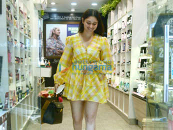 Photos: Tamannaah Bhatia snapped at The Body Shop in Juhu