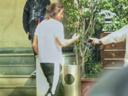 Shah Rukh Khan spotted outside Yash Raj Films Studios in Mumbai in his new look