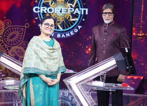 “KBC is an aspiration for every commoner like me and when that turns into reality, it is unmatchable”, says Nazia Nasim, the first Crorepati of KBC 12