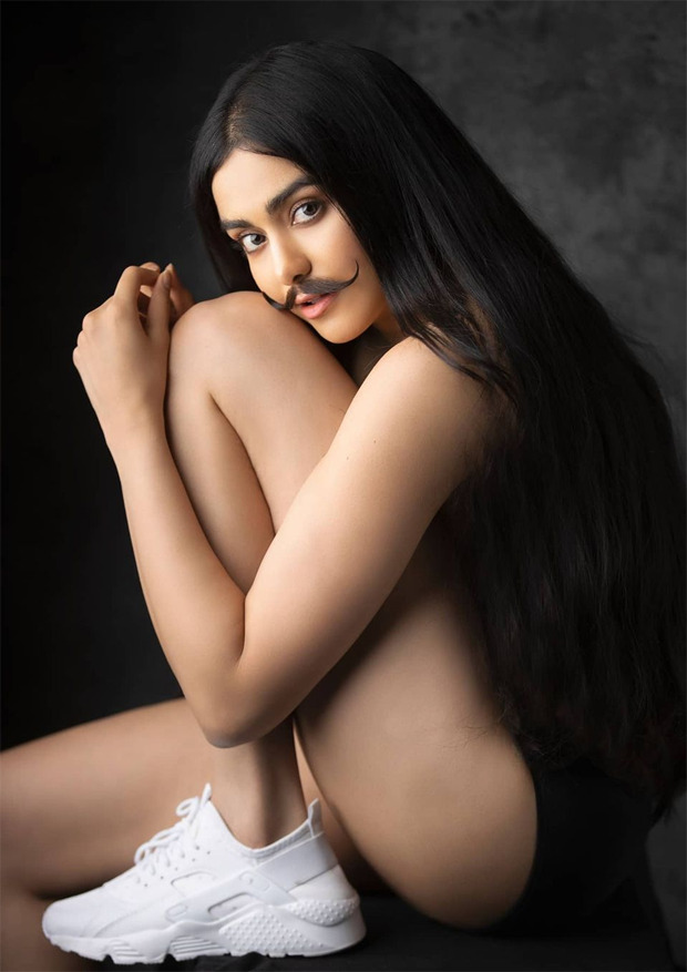 Adah Sharma Xx Sex Video - PICTURES: Adah Sharma goes TOPLESS in her latest photoshoot, sports a  moustache : Bollywood News - Bollywood Hungama