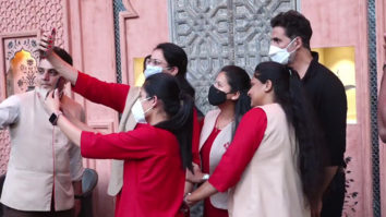 Akshay Kumar spotted at Pooja Films for promotion of Bell Bottom