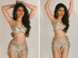 Alaya F can’t stop having fun in shimmery skirt with tassels, watch video