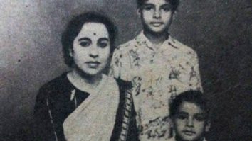 Amitabh Bachchan shares a throwback picture with his mother Teji Bachchan and younger brother Ajitabh Bachchan
