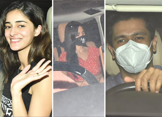 Ananya Panday, Katrina Kaif, Vicky Kaushal in party mode as they visit Karan Johar