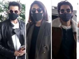 Anil Kapoor, Varun Dhawan, Kiara Advani, Neetu Singh, Anupriya snapped at Airport