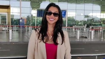 Anupriya Goenka spotted at Airport