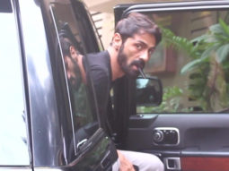 Arjun Rampal spotted at his residence in Bandra