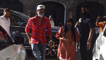 Bharti Singh & Haarsh Limbachiyaa snapped at NCB office