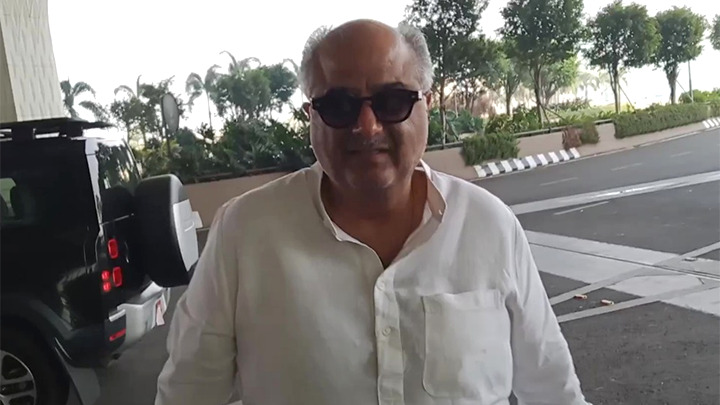 Boney Kapoor spotted at Airport