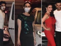 Karisma Kapoor, Soha Ali Khan, Kunal Kemmu & others at Kareena Kapoor Khan’s Christmas party