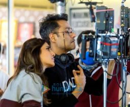 On The Sets Of The Movie Chandigarh Kare Aashiqui