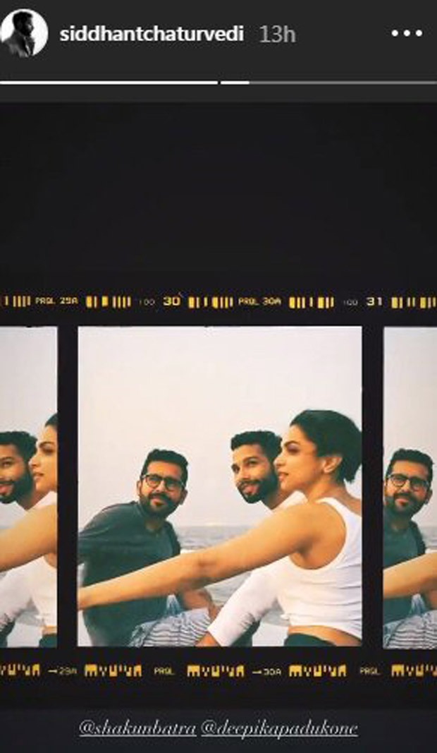 Deepika Padukone, Ananya Panday, Siddhant Chaturvedi and Shakun Batra enjoy the sunset during their boat ride