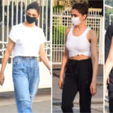 Deepika Padukone shows you how to opt for comfort style by pairing plain white t-shirt in three different ways