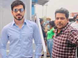 Emraan Hashmi takes a dig at the Mumbai winter as he shoots for Ezra in the city