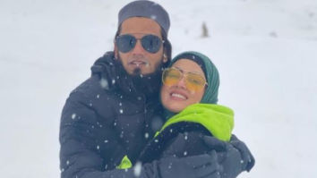 Sana Khan shares pictures from her honeymoon in Kashmir; gets clicked by husband Anas Saiyad