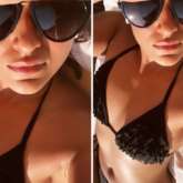 Ileana D’cruz raises the temperature in a black bikini as she soaks in the sun