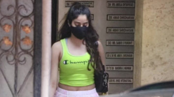 Janhvi Kapoor spotted at Gym Khar