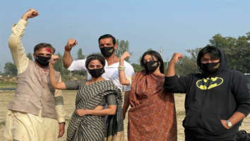 John Abraham, Divya Khosla Kumar, Milap Zaveri, Gautami Kapoor strike a pose as they shoot climax of Satyameva Jayate 2