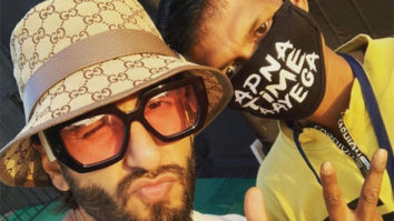 John Cena posts a picture of Ranveer Singh with a fan wearing ‘Apna Time Aayega’ mask