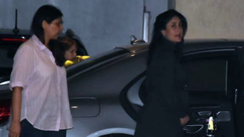 Kareena Kapoor with Taimur snapped at her mother’s home in Khar