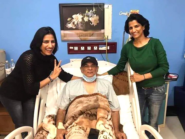 Late actor Sushant Singh Rajput's father KK Singh's photo from hospital goes viral Late actor Sushant Singh Rajput's father KK Singh's photo from hospital goes viral