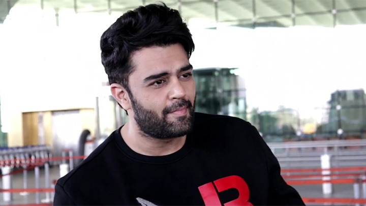 Manish Paul spotted at Airport