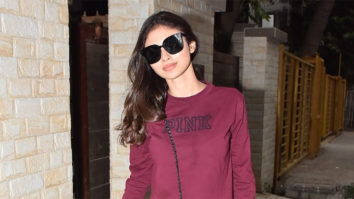 Mouni Roy & Sharad Kelkar snapped at dubbing studio in Brandra