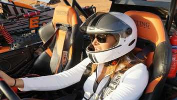 Nargis Fakhri enjoys buggy drive and hot-air balloon ride in Dubai, see photos