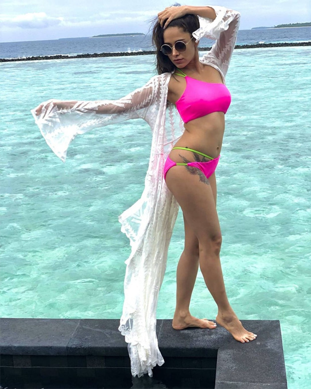 PICTURES: Nushrratt Bharuccha’s sultry hot-pink bikini avatar raises the mercury level high!