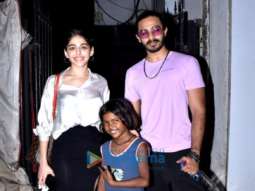 Photos: Alaya F snapped with Aishwarya Thackeray in Juhu