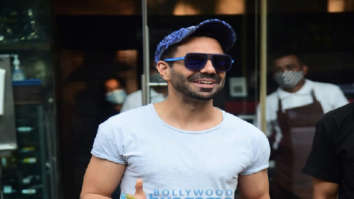 Photos: Aparshakti Khurana spotted at Silver Beach Cafe, Juhu