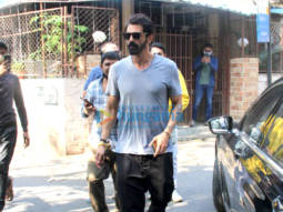Photos: Arjun Rampal snapped at dubbing studio in Bandra