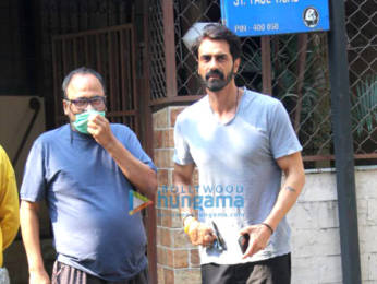 Photos: Arjun Rampal snapped at dubbing studio in Bandra