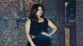 Photos: Bhumi Pednekar snapped promoting her film Durgamati: The Myth