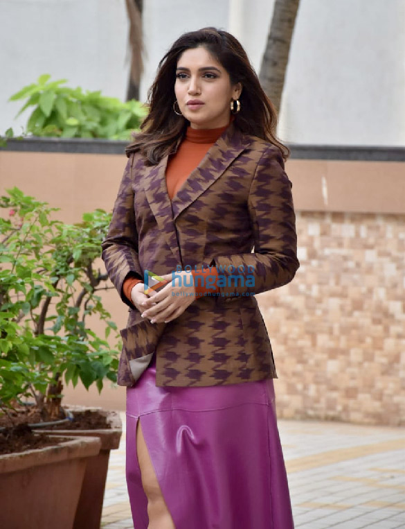 photos bhumi pednekar snapped promoting her film durgamati the myth 3